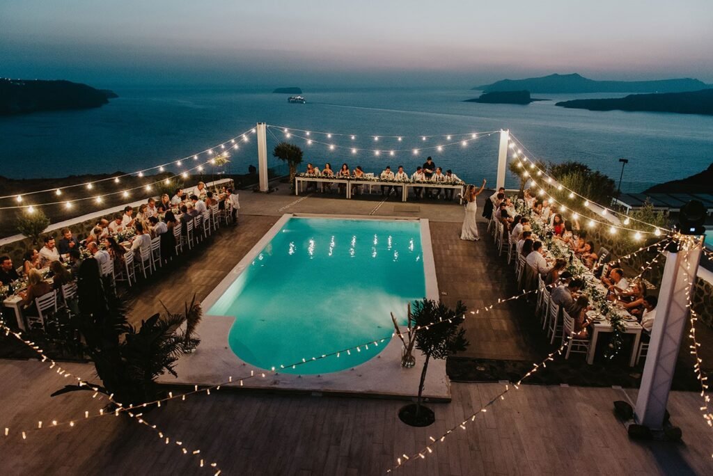 Explore Santorini in style with professional coach hire for weddings and tourist transfers. Whether you're planning a romantic destination wedding or a group sightseeing tour, our modern coaches and minibuses ensure safe, comfortable, and punctual transport across the island. From airport pickups to ceremony venues and iconic attractions like Oia and Akrotiri, we provide tailored travel solutions for every occasion. Let local drivers handle the logistics while you enjoy the beauty of Santorini with your group. Would you like variations for use on ads, social media, or meta descriptions?