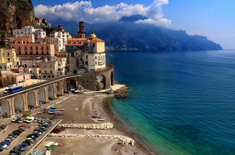 Luxury coach hire Amalfi Coast