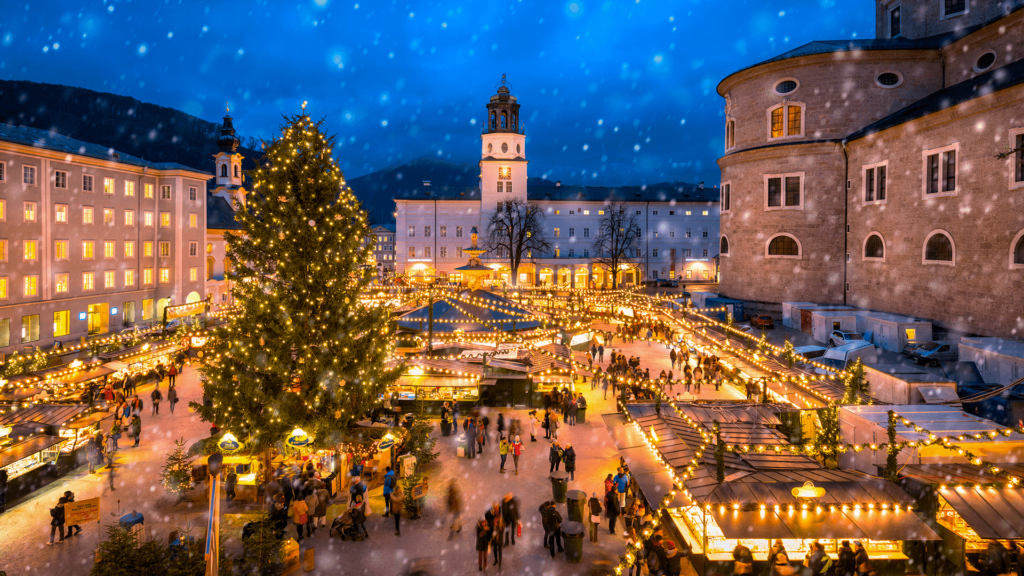 Luxury coach for European Christmas market tour

