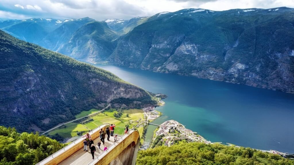 Scenic Fjord Overlook Coach Tour Norway

