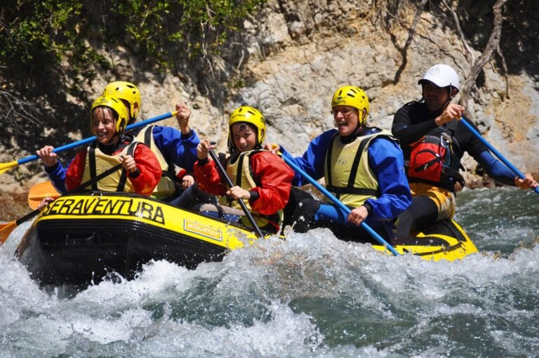 Mountain adventure group coach rental Pyrenees
