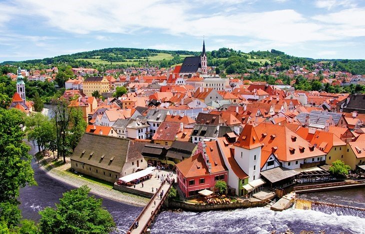 Český Krumlov castle coach excursion