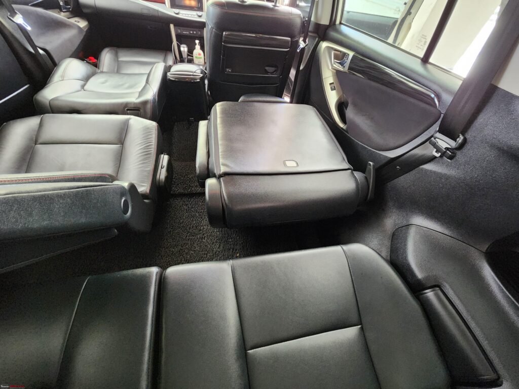 Multi-Use Coach Hire with Rearranged Seats