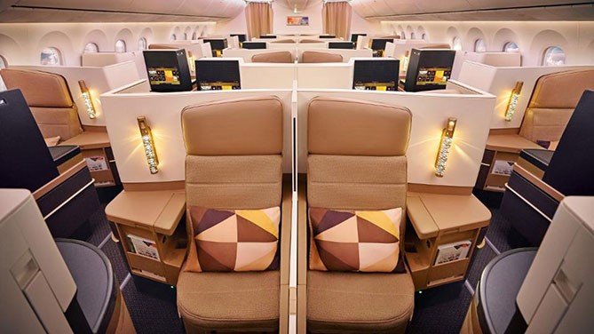 High-End with Business Class Seating Europe