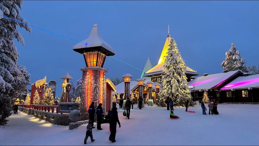 Coach Travel Packages to Santa Claus Village