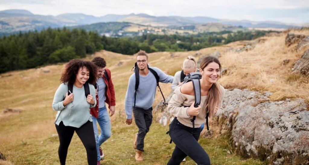 Nature Retreat Coach Hire for Digital Detox Groups