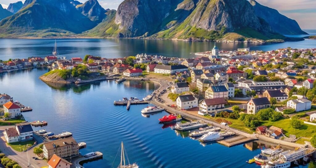 Ferry-Linked Coach Hire to Lofoten Archipelago

