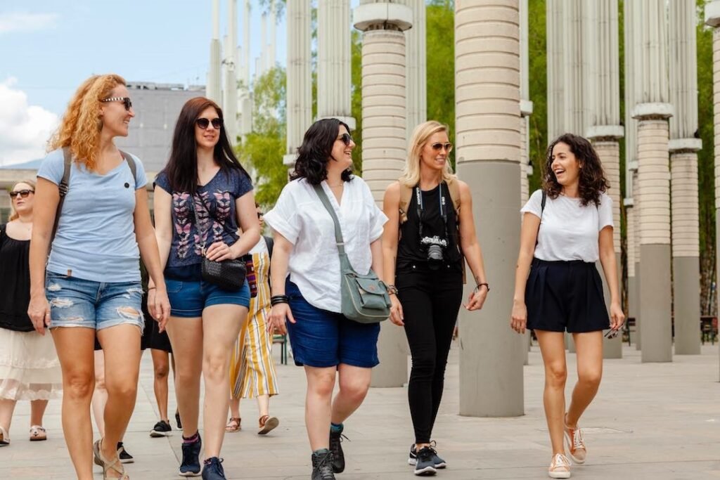 Female Group Travel by Coach