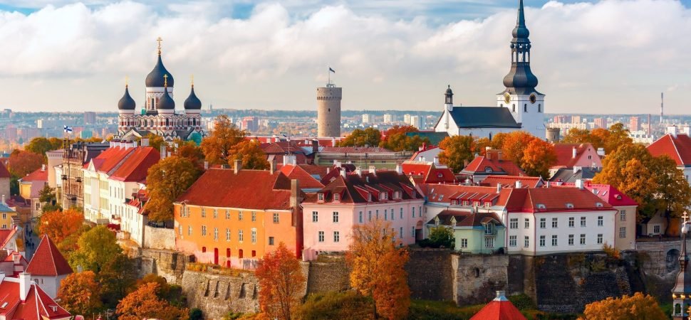 Baltic countries group travel by coach