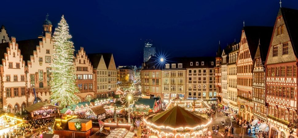 Luxury coach for European Christmas market tour