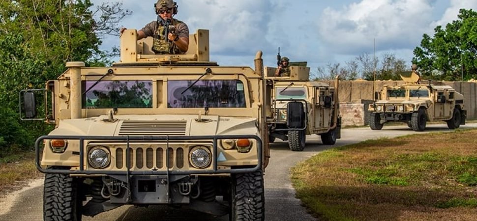 Multi-Bus Convoy with Tour Escorts