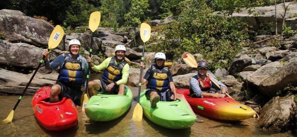 Kayaking and Rafting Group Transport
